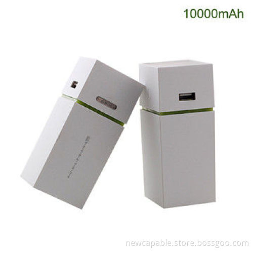 10,000mAh cuboid tablet power bank